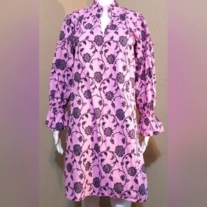 Banjanan L/S Floral Print Dress